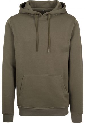 hoodie-olijf-groen-voorkant