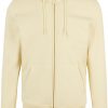 hoodie-met-rits-geel-voorkant